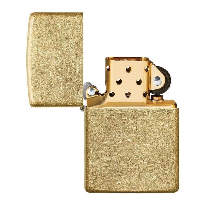 Запалка Zippo 49477 Classic Tumbled Brass - Image 4