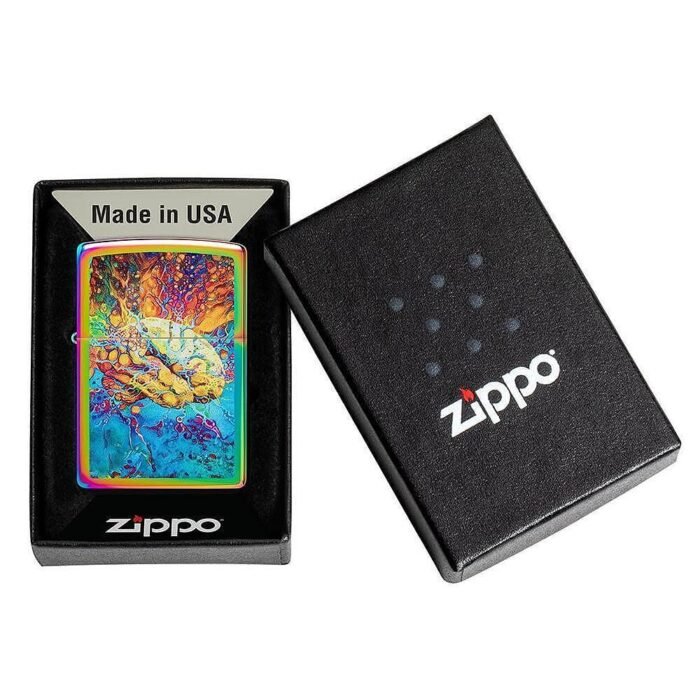 Запалка Zippo - 49787 Psychedelic Brain Design - Image 3