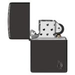 Запалка Zippo - Armor® High Polish Black Flame Design - Image 5