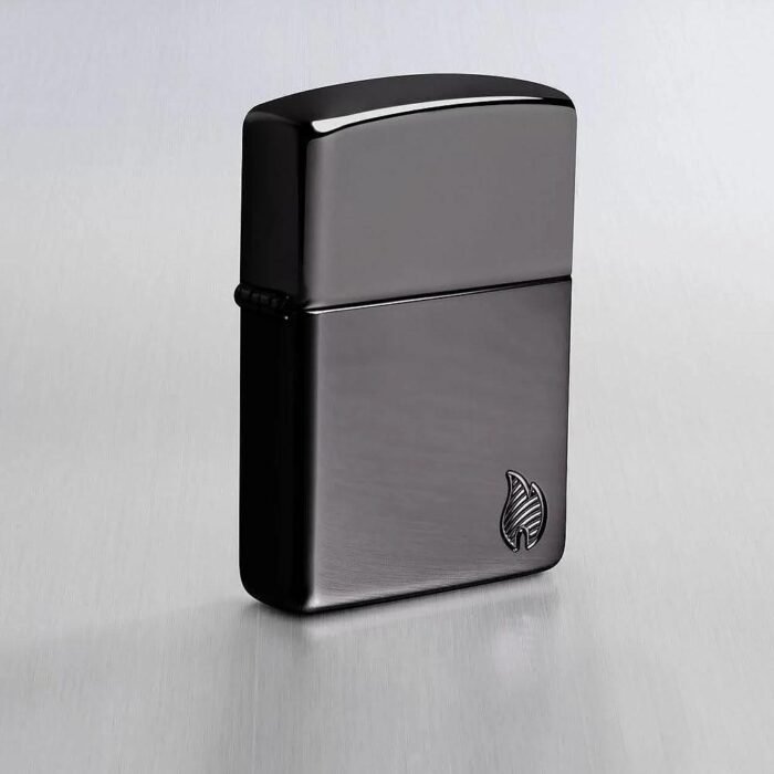 Запалка Zippo - Armor® High Polish Black Flame Design - Image 2