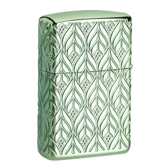 Запалка Zippo - Armor® High Polish Green Elegant Dragon - Image 4