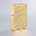 Запалка Zippo - Armor® Tumbled Brass Flame Design - Image 2