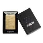 Запалка Zippo - Armor® Tumbled Brass Flame Design - Image 7