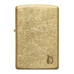 Запалка Zippo - Armor® Tumbled Brass Flame Design - Image 3