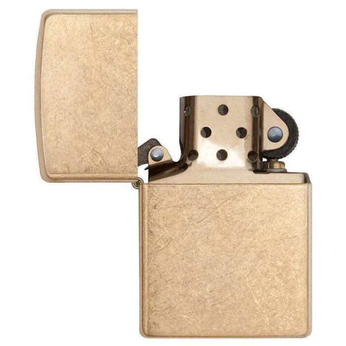 Запалка Zippo - Armor® Tumbled Brass - Image 3