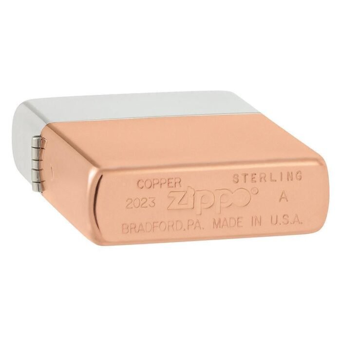 Запалка Zippo Bimetal Case - Sterling Silver Lid - Image 3