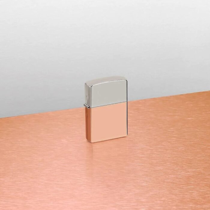 Запалка Zippo Bimetal Case - Sterling Silver Lid - Image 7