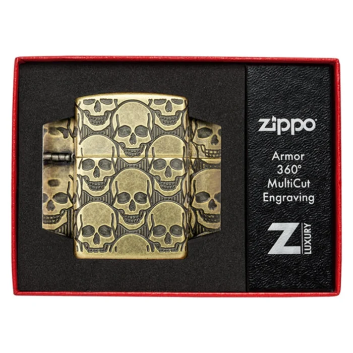 Запалка Zippo - Cackling Cranium Design - Image 5