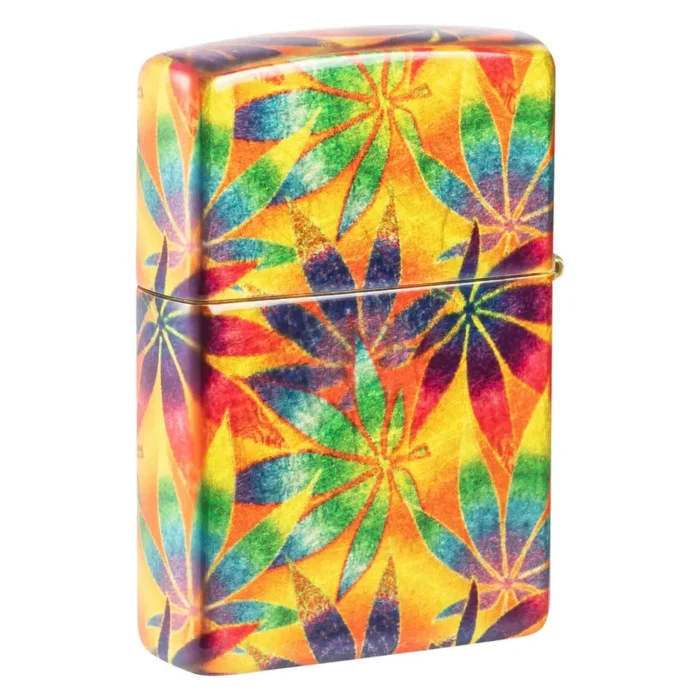 Запалка Zippo - Colorful Cannabis Design - Image 3