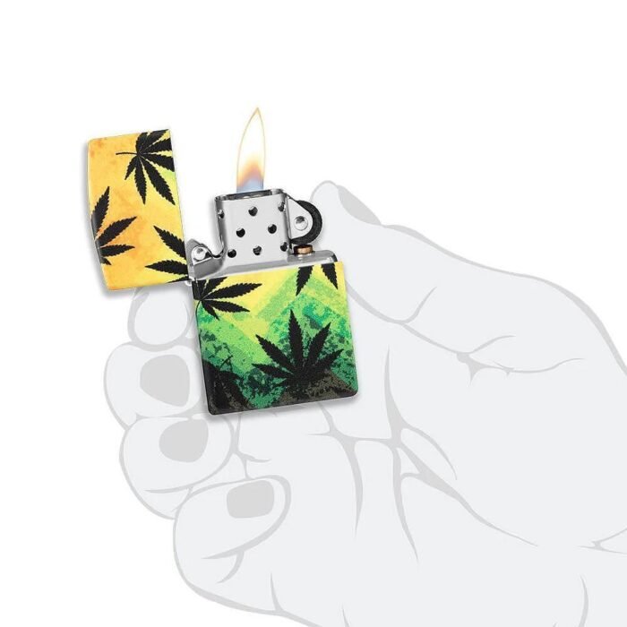 Запалка Zippo Cannabis Design - Image 4