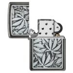 Запалка Zippo - Cannabis Emblem Design - Image 5