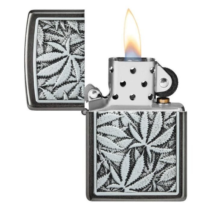 Запалка Zippo - Cannabis Emblem Design - Image 4