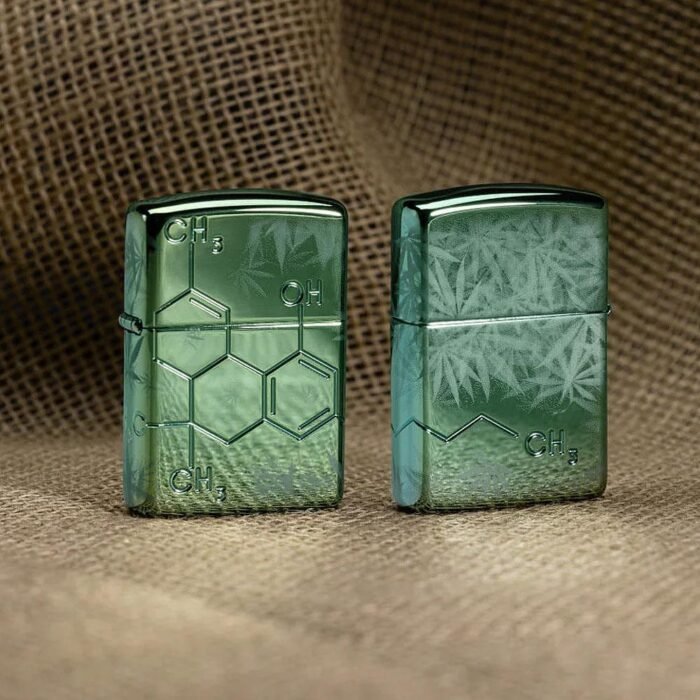 Запалка Zippo - Cannabis THC Desing - Image 10
