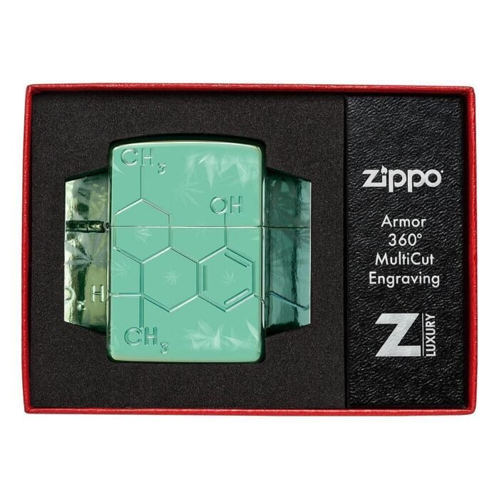 Запалка Zippo - Cannabis THC Desing - Image 9