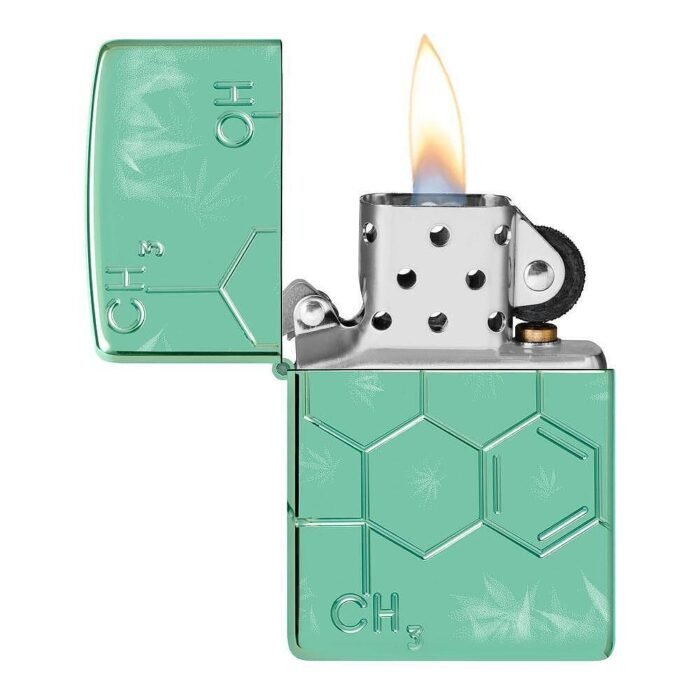 Запалка Zippo - Cannabis THC Desing - Image 6
