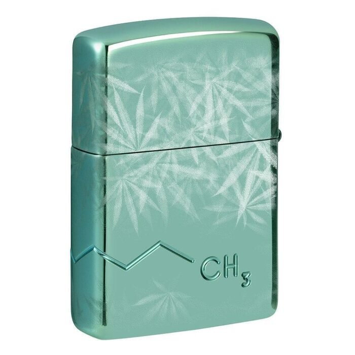 Запалка Zippo - Cannabis THC Desing - Image 4