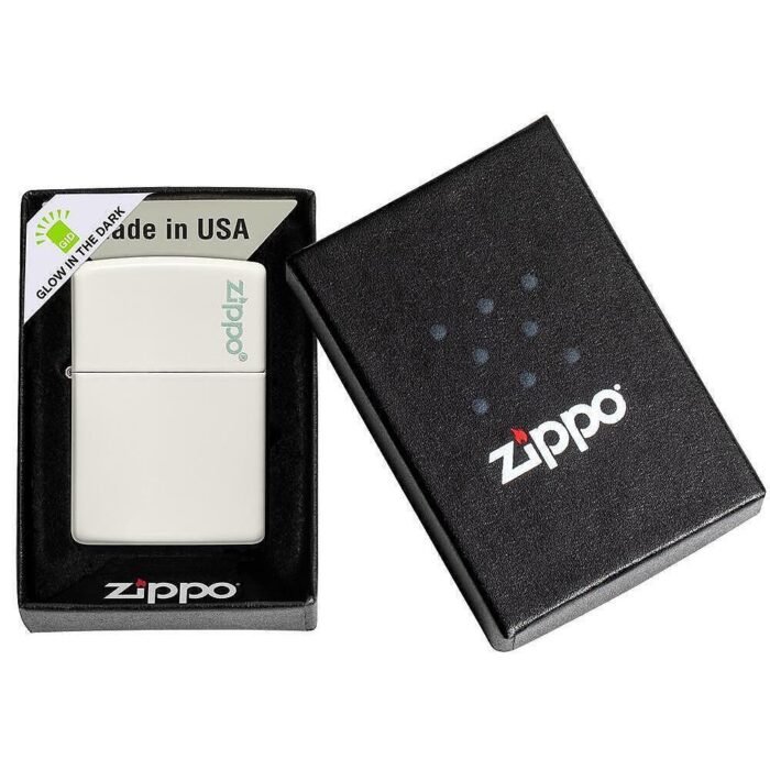 Запалка Zippo Classic Glow In The Dark Zippo Logo 49193ZL - Image 5