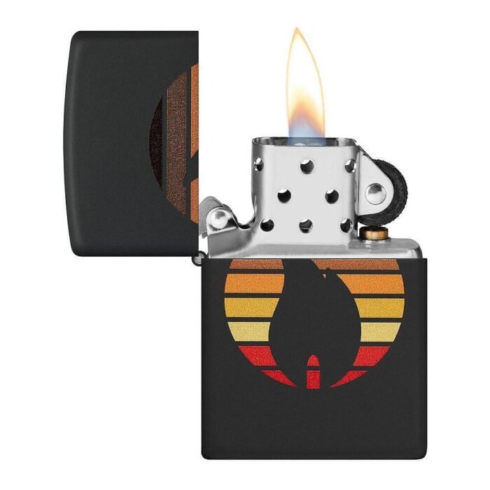 Запалка Zippo - Colorblock Flame Design - Image 4