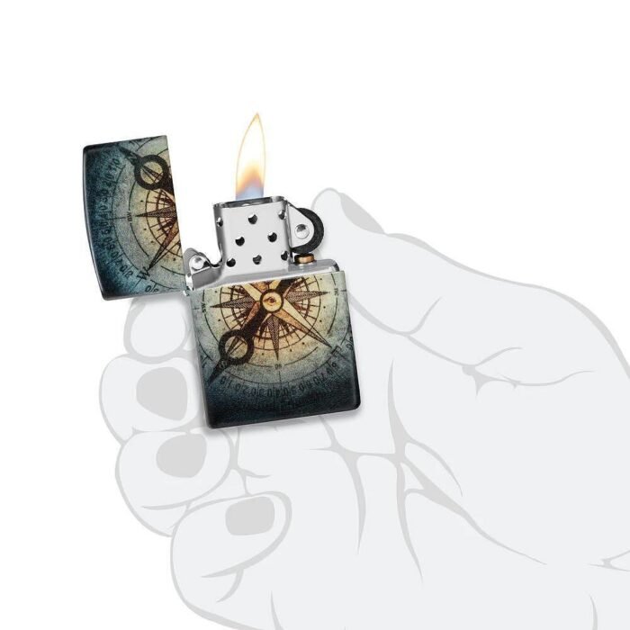Запалка Zippo Compass Ghost Design Glow in the Dark - Image 7