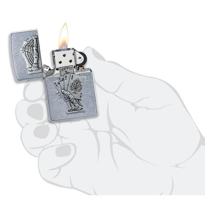 Запалка Zippo Dead Man' s Hand Emblem Design - Image 5
