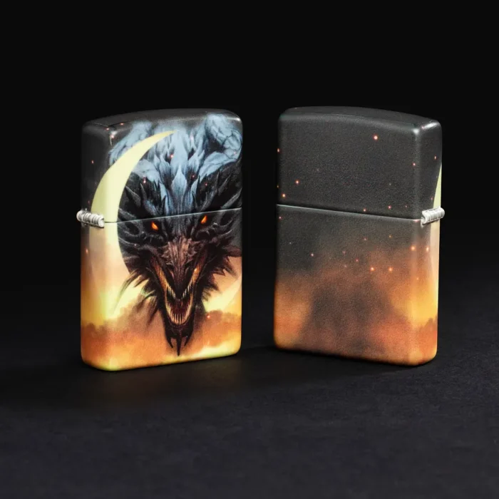 Запалка Zippo - Glow in the Dark Dragon Design - Image 8