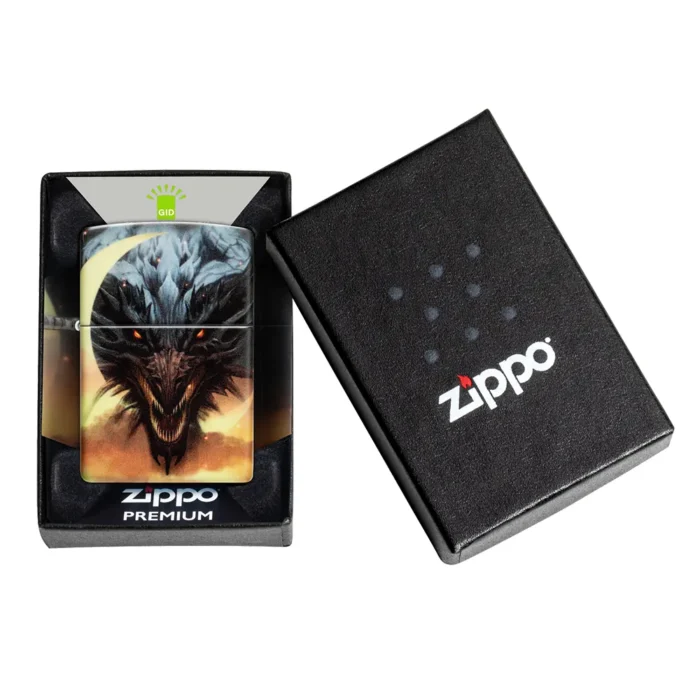 Запалка Zippo - Glow in the Dark Dragon Design - Image 7