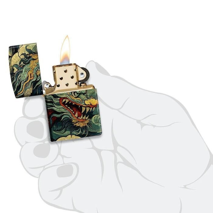 Запалка Zippo - Flying Dragon Design - Image 9