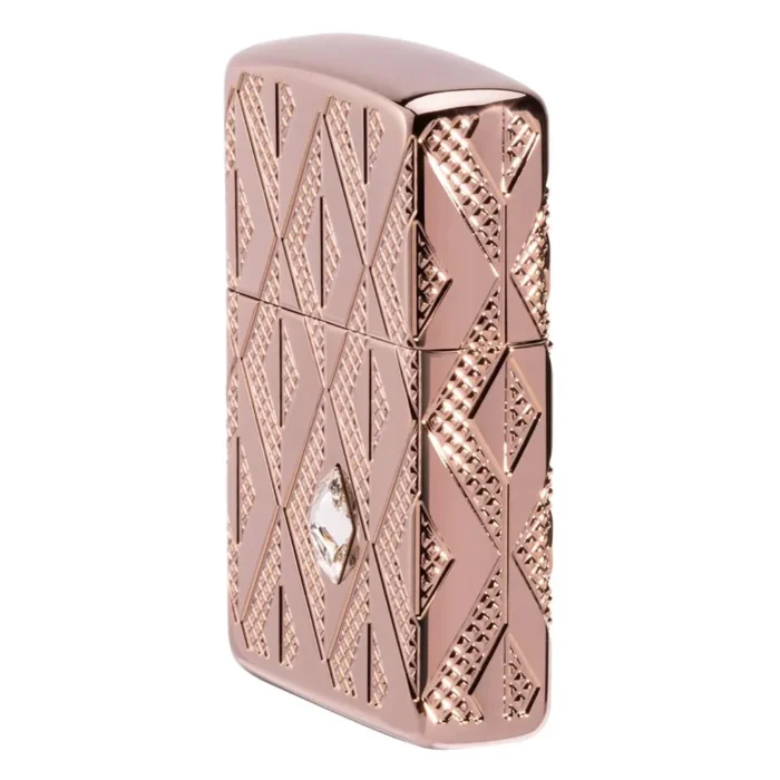 Запалка Zippo - Geometric Diamond Pattern Design - Image 5