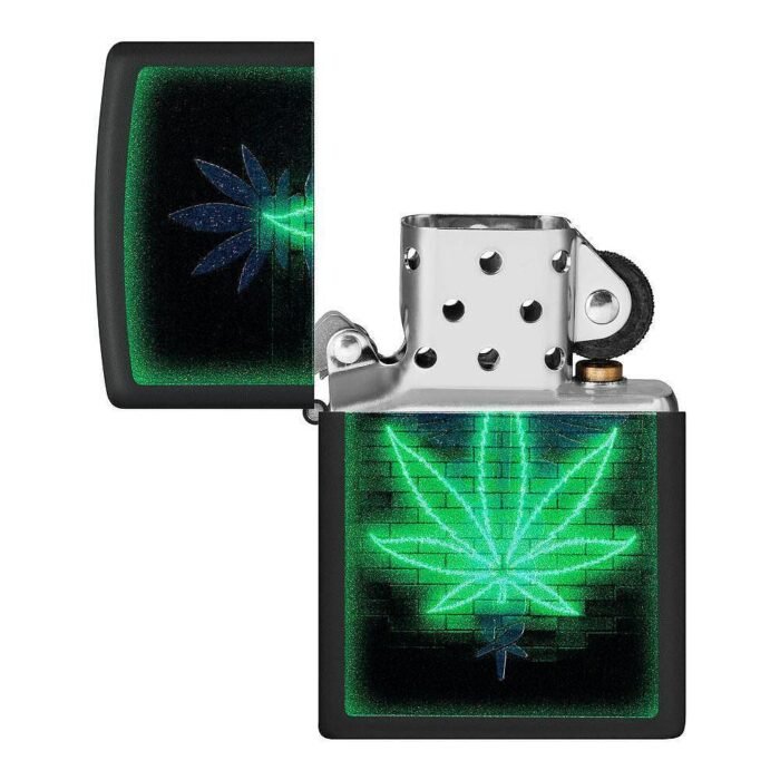 Запалка Zippo - Gleaming Leaf Design - Image 6