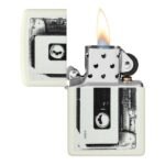 Запалка Zippo - Glowing Cassette Tape Design - Image 7