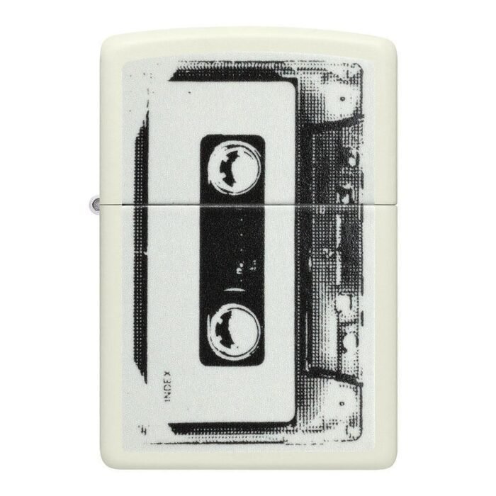 Запалка Zippo - Glowing Cassette Tape Design - Image 4
