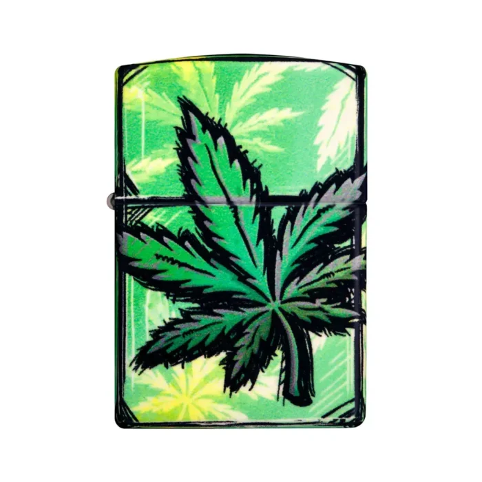 Запалка Zippo - Glowing Leaves Design - Image 2