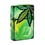 Запалка Zippo - Glowing Leaves Design - Image 3