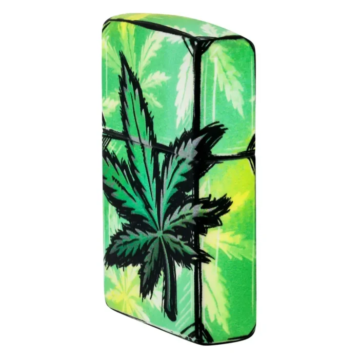 Запалка Zippo - Glowing Leaves Design - Image 4