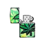 Запалка Zippo - Glowing Leaves Design - Image 7