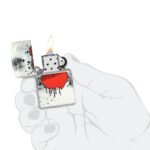 Запалка Zippo - Glowing Love Drip Design - Image 7