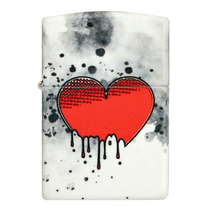 Запалка Zippo - Glowing Love Drip Design - Image 3