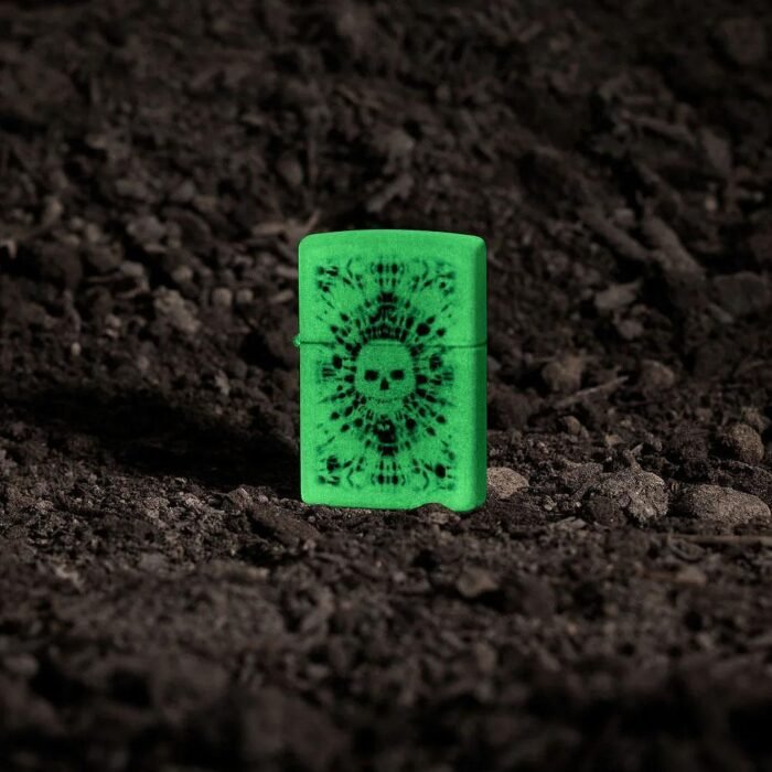 Запалка Zippo - Glowing Skull Design - Image 2