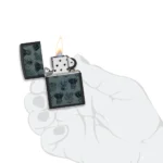 Запалка Zippo - Harley-Davidson® Design Black Light Logo - Image 5