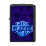 Запалка Zippo - Harley-Davidson® Design Black Light Logo - Image 6