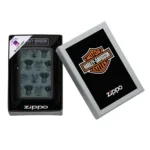 Запалка Zippo - Harley-Davidson® Design Black Light Logo - Image 7