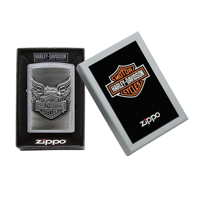 Запaлка Zippo - Harley-Davidson® Design Eagle Emblem - Image 5