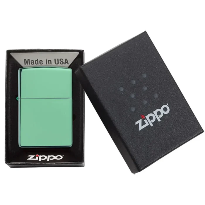 Запалка Zippo - High Polish Green - Image 6