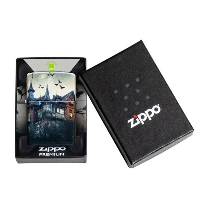 Запалка Zippo - Glow in the Dark Horror House Design - Image 4