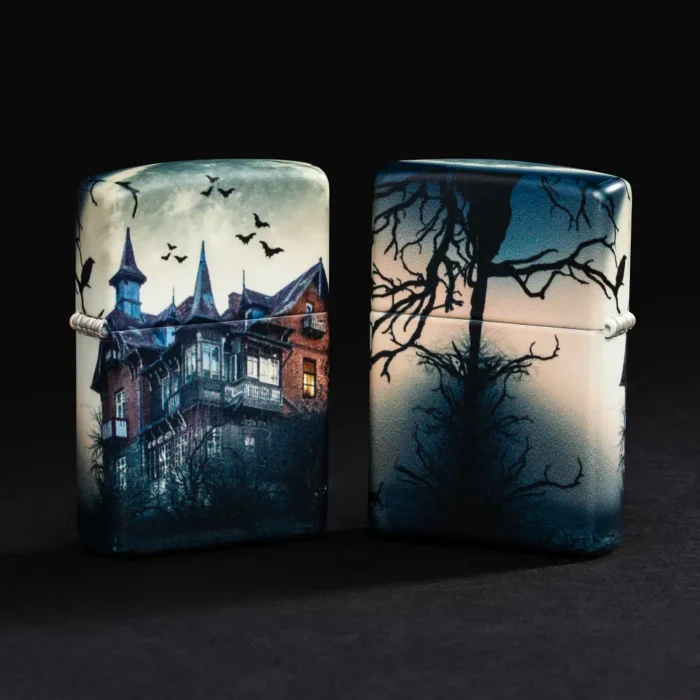 Запалка Zippo - Glow in the Dark Horror House Design - Image 7