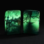 Запалка Zippo - Glow in the Dark Horror House Design - Image 8