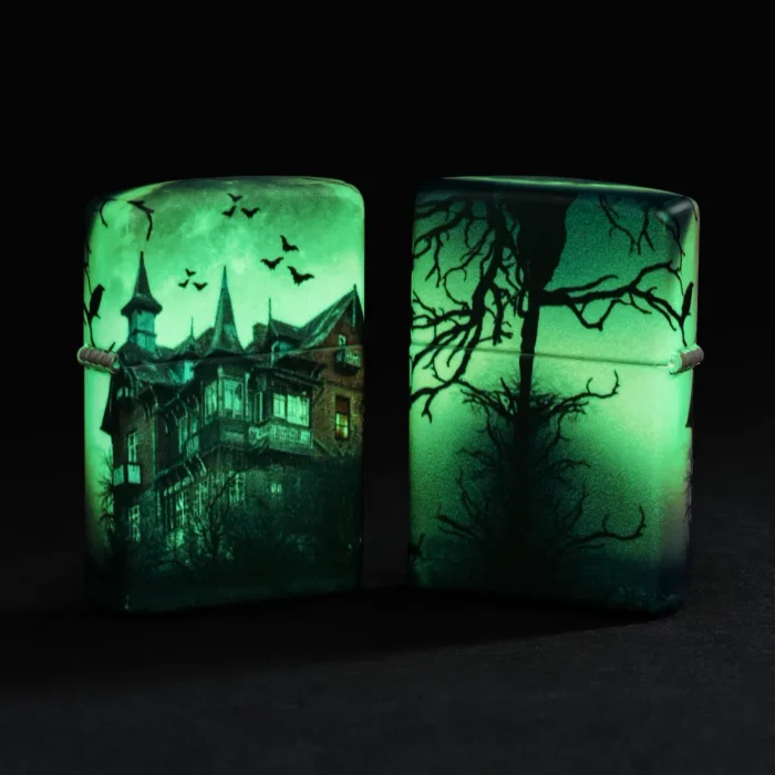 Запалка Zippo - Glow in the Dark Horror House Design - Image 8
