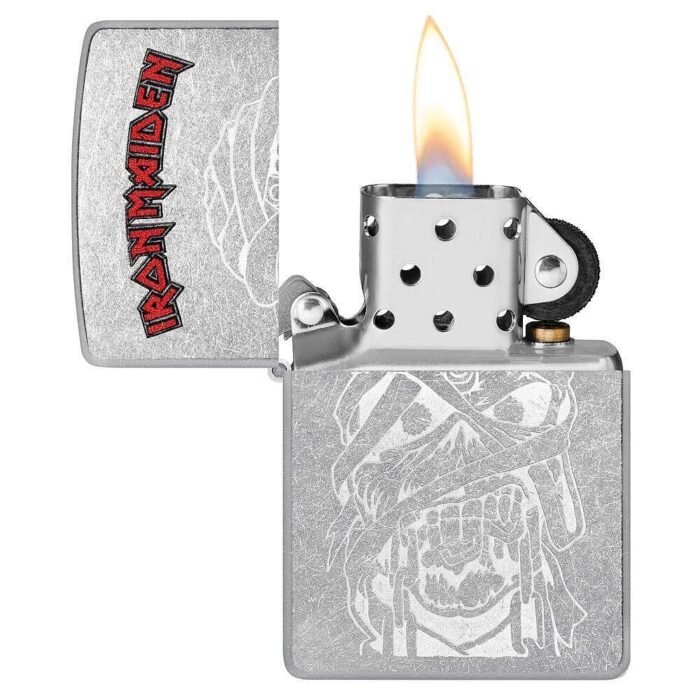 Запалка Zippo - Iron Maiden Eddie Street Chrome - Image 4