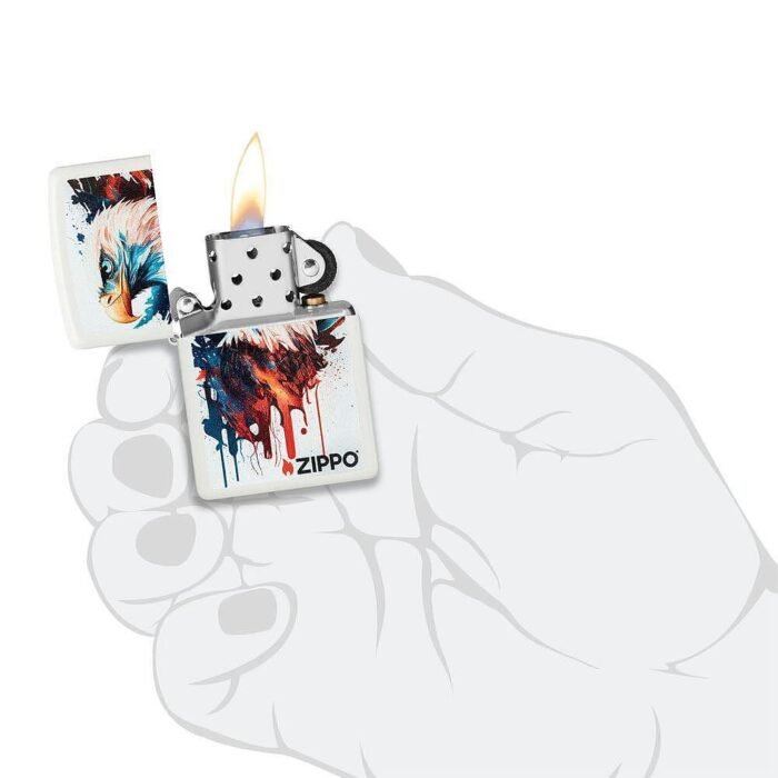 Запалка Zippo - Painted Eagle Design - Image 6