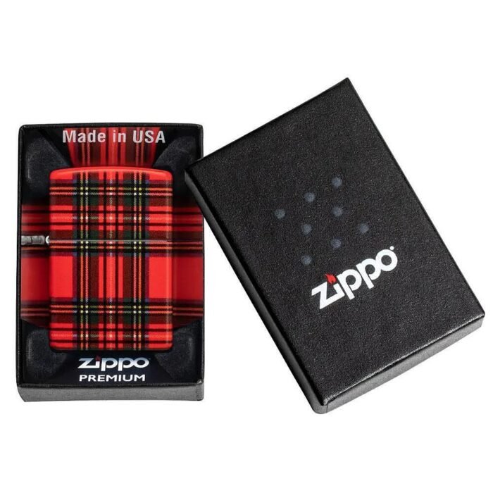 Запалка Zippo - Red Plaid Design - Image 9